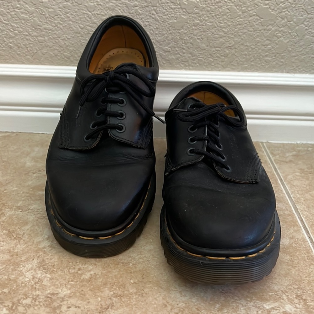 Vintage Black Leather Dr. Martens